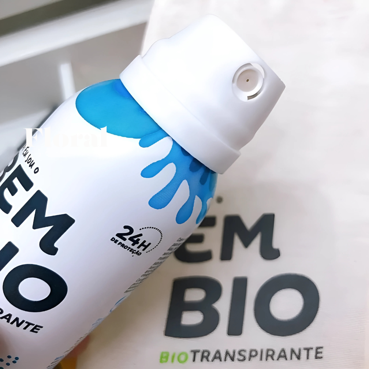 Bem Bio Sea Breeze Biotranspirant Deodorant Natural, Aluminum-Free, Vegan, 24-Hour Protection, 150ml (5.07 fl oz)